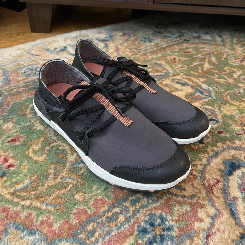 Olukai slide on optional sneakers